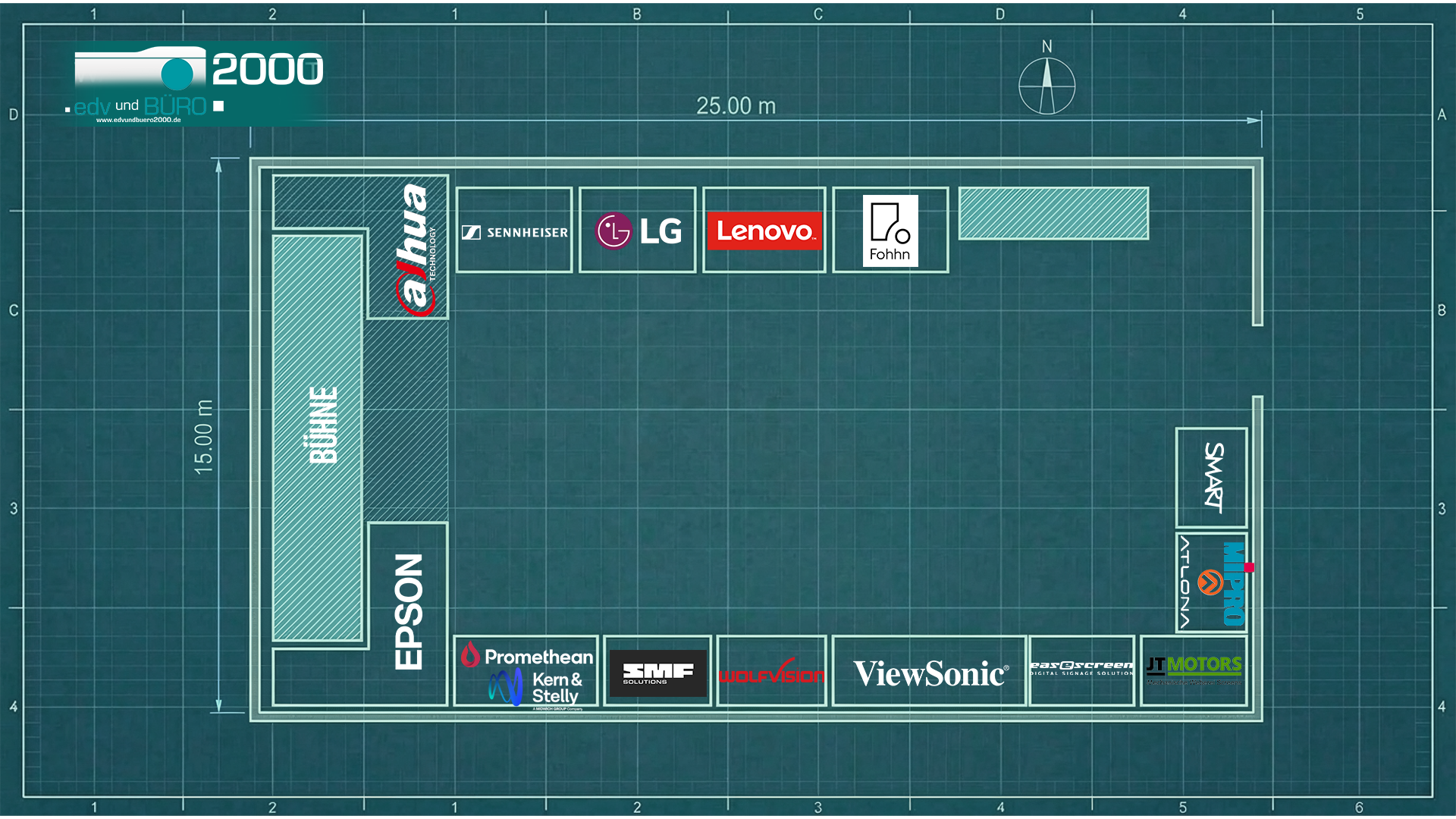 Lageplan der Hausmesse
